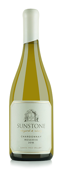 Bottle of Sunstone 2018 Chardonnay Reserve (Mixed Clubs Only)