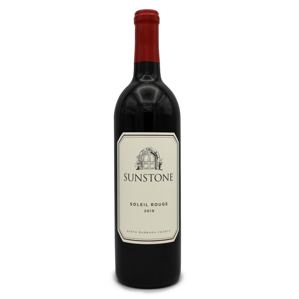 Bottle of Sunstone 2019 Soleil Rouge