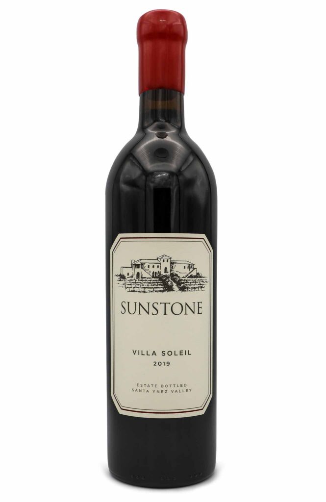 Bottle of Sunstone 2019 Villa Soleil