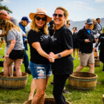 A photograph from STOMP 2022, Sunstone’s annual harvest celebration