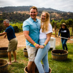A photograph from STOMP 2022, Sunstone’s annual harvest celebration