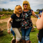 A photograph from STOMP 2022, Sunstone’s annual harvest celebration