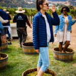 A photograph from STOMP 2022, Sunstone’s annual harvest celebration