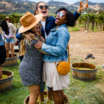 A photograph from STOMP 2022, Sunstone’s annual harvest celebration