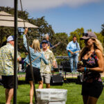 A photograph from STOMP 2022, Sunstone’s annual harvest celebration