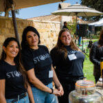 A photograph from STOMP 2022, Sunstone’s annual harvest celebration