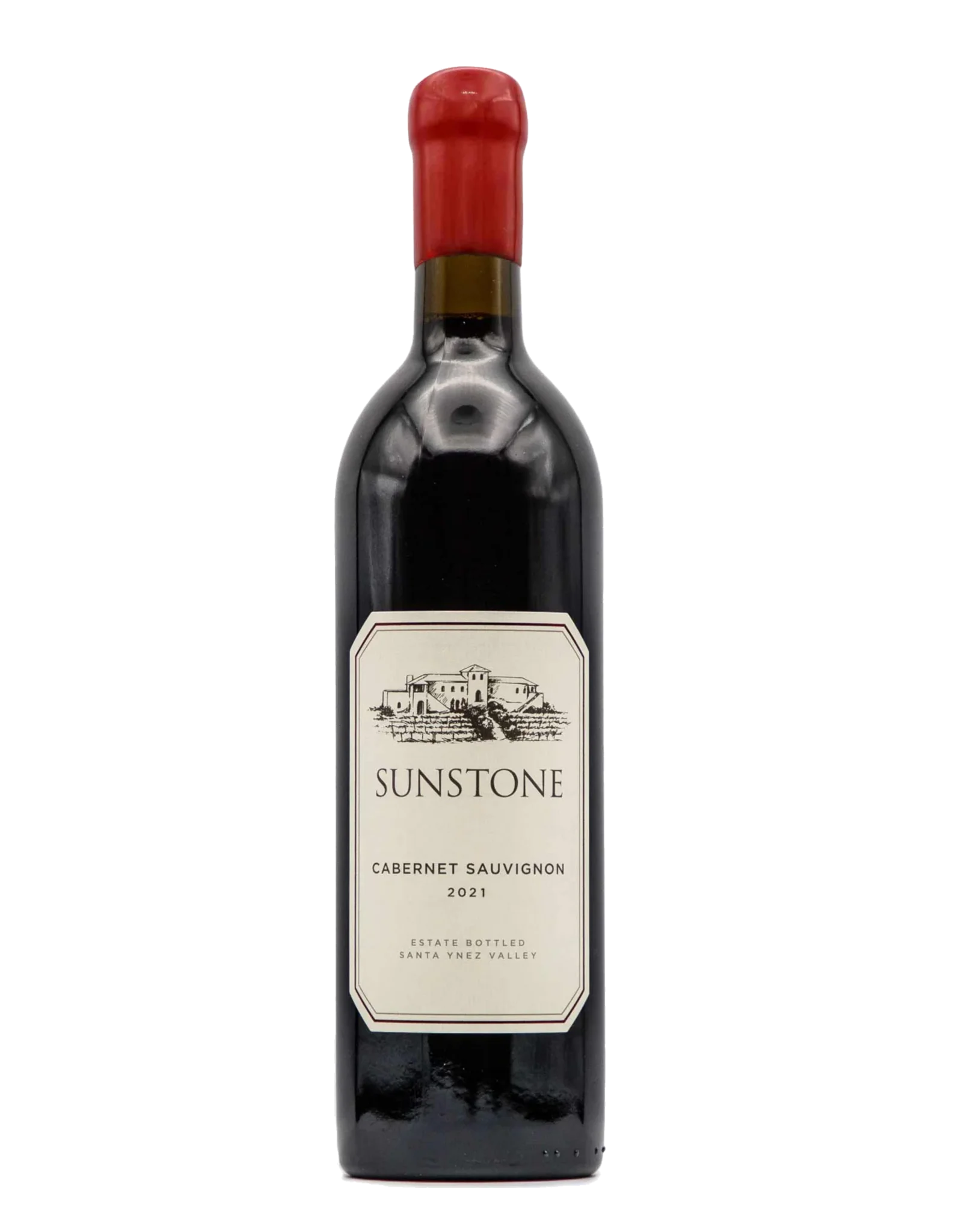 Bottle of Sunstone 2021 Cabernet Sauvignon, Estate