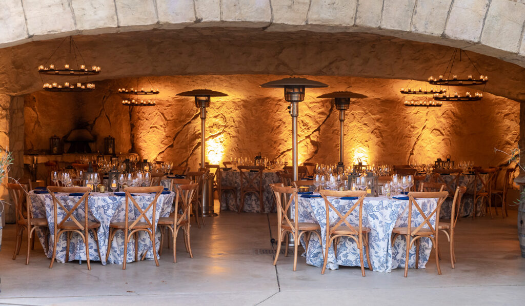 Cuvee Cave event space at Sunstone Winery