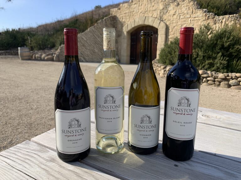 The Sunstone winter wine pairings four-pack
